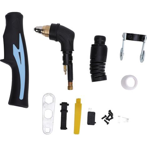 CNC Cutting Torch Head Plasma Cutting Body 10A-80A P80 Welding Equipment Accessories Blue Black (1/5)