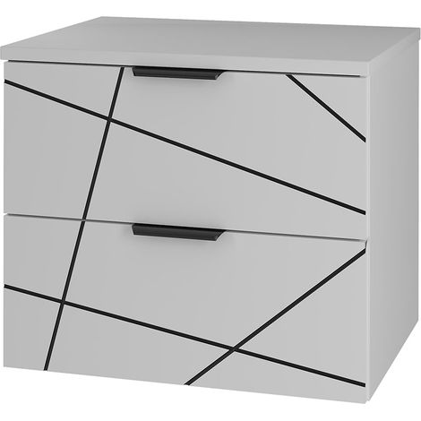 Mueble bajo lavabo 60cm encimera Teren Blanco (1/5)