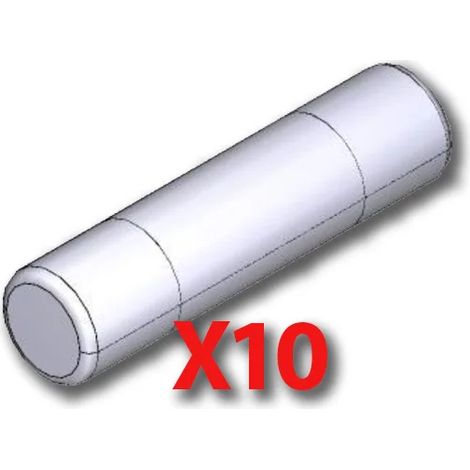came pièce détachée 10 pcs fusibles rapides 6,3x32 10a 119rir316 (1/3)