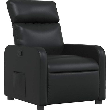 Maison Exclusive - Relaxsessel Schwarz Kunstleder