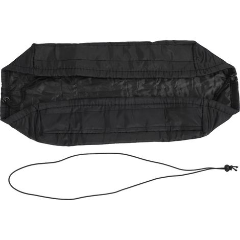 Housse protection climatisateur fenêtre intérieur anti-poussière enveloppante avec cordon 53x38x9 cm (1/5)