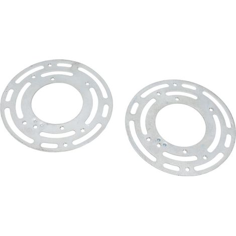2 Kits de Fixation pour Plafonnier, 4 Pouces Universel, Barres Croisées en Acier pour Ventilateur de Plafond et Luminaire, Accessoires Inclus (1/5)