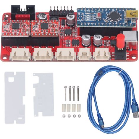 Contrôleur CNC double axe Y avec câble USB vers prise T 5 broches, remplace GS13487, pour graveur laser (1/5)