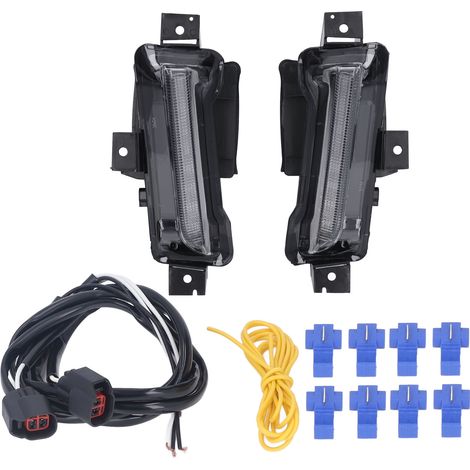 Paar 12V LED-Tagfahrlichter, weißes Licht, Ersatz für Chevy Camaro ZL1 2016-2018 (1/3)