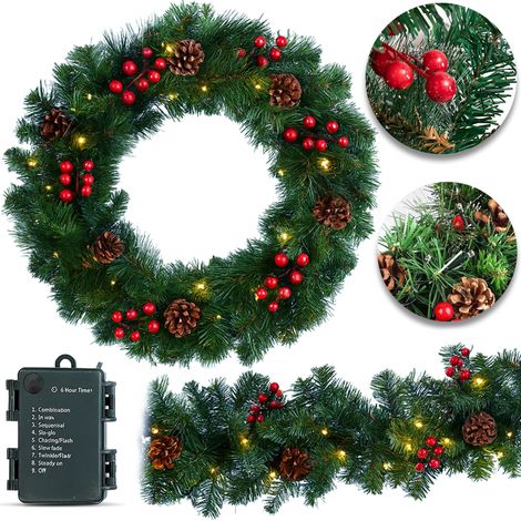 Catena per albero di Natale a LED Heckermann, 270 cm (1/5)