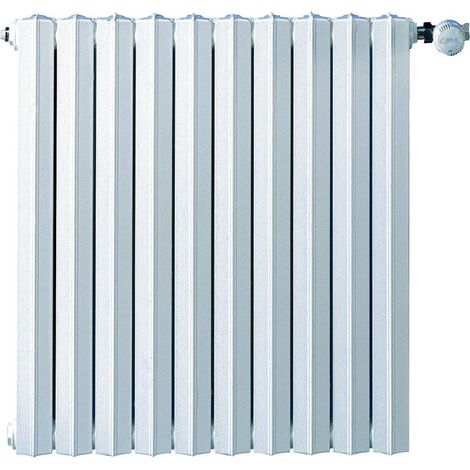 Chappee – Radiateur panneau rayonnant fonte 4 colonnes 119W – Hauteur 630mm – Prépeint pour installation rapide – Efficacité thermique optimisée