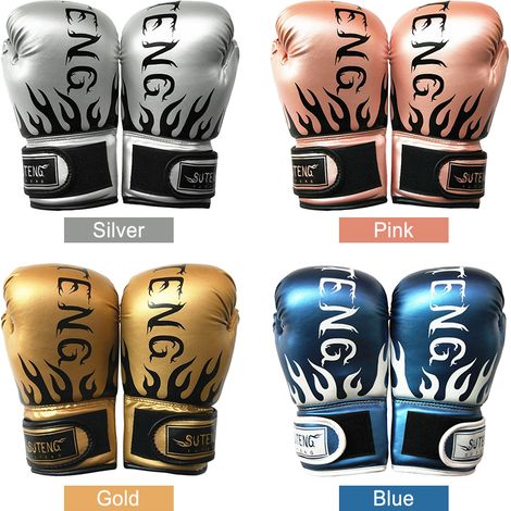 Gants de boxe pour enfants, entraînement de coups de pied pour jeunes, sac de boxe Muay Thai, mitaines, équipement d'entraînement pour coussinets de sac de frappe, âgés de 8 à 14 ans (1/5)