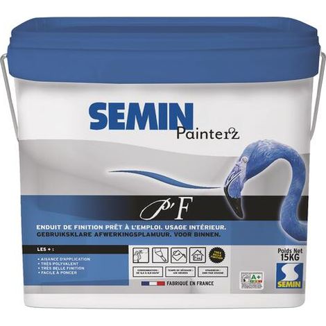 Enduit de finition en pâte Painterz F - SEMIN