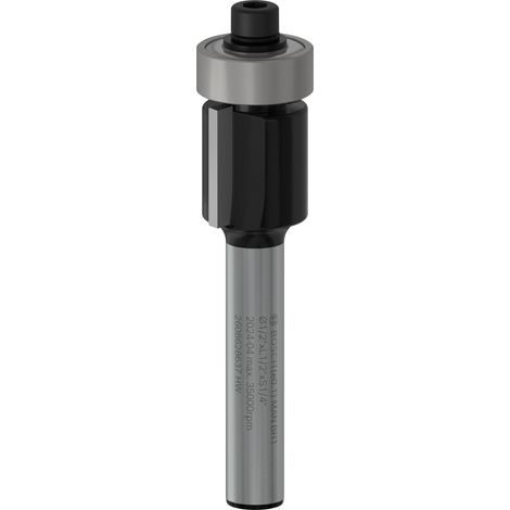 Bosch Trimmer PRO Router Bit Bottom Bearing Flush Trim Shank 1/4 2608628637 (1/5)