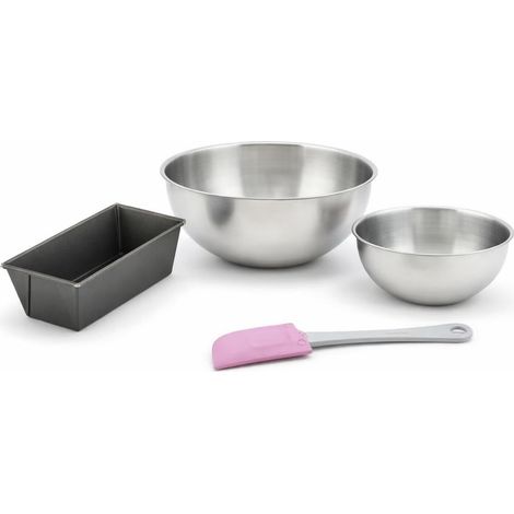 Set de 4 ustensiles de pâtisserie moule à gâteaux 2 bols et spatule Spécial mini Spécial mini Zenker Spécial mini (1/5)