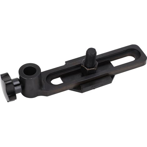 Porte-outil de tour à bois, base en acier allié, alésage 16 mm, pour porte-outil 5/8 pouce, tournage du bois (1/5)