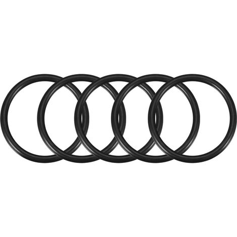 Nitrile Rubber O-Rings 50mm OD 42mm ID 4mm Width Metric Gasket Sealing Pack of 5 (1/5)