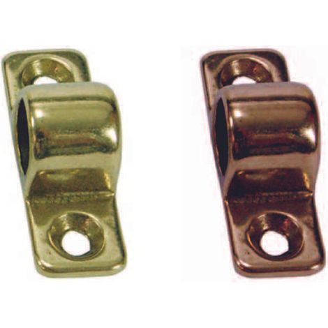 Incontro piano per cricchetto sopraluce - ottone bronzato