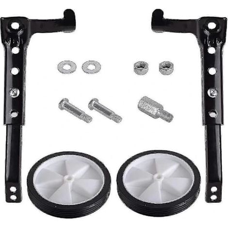 Roues stabilisatrices pour vélos d'enfants Compatibles avec les vélos d'enfants de 18, 20, 22 et 24 pouces Roue stabilisatrice réglable pour vélos d'enfants [SZ] (1/3)