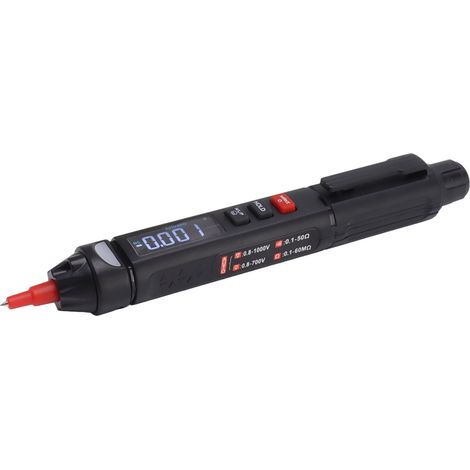 Multimètre stylo professionnel 3 en 1 pour la mesure de tension AC/DC et de résistance, haute précision, avec écran LCD. (1/5)