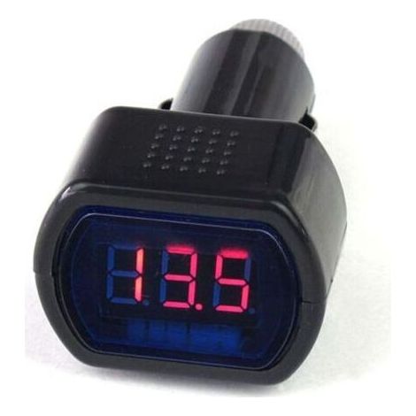 Voltmètre numérique à LED pour voiture, 12 V/24 V, indicateur de tension pour véhicule, pour voiture, camion