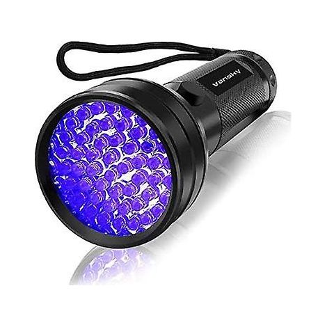 Lampes torches UV à 51 LED, détecteurs d'urine d'animaux, d'insectes et de taches (1/2)