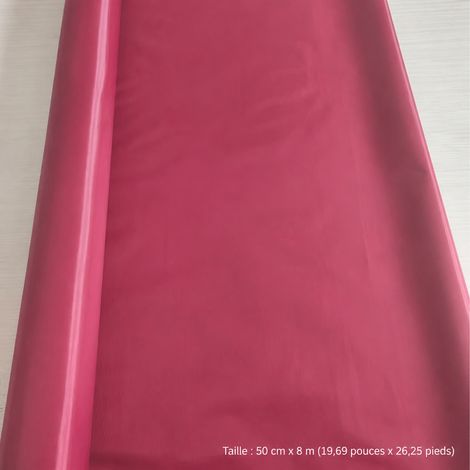 Housse de protection imperméable et anti-poussière en tissu enduit d'argent pour machine et mobilier - Rouge bordeaux rouge réf 7387 100 g – Livraison gratuite