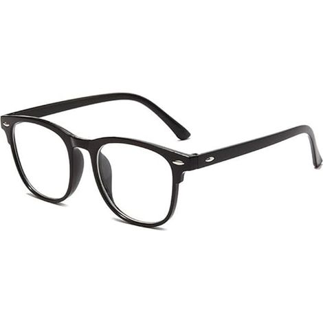 1 paire Lunettes anti-lumière bleue, monture complète en PC, légères, neutres sans correction, pour lecture, jeux vidéo, TV et smartphone (1/5)