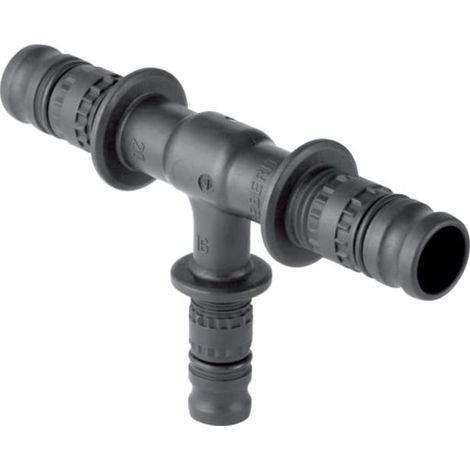 Geberit Mepla T-Stück reduziert PVDF, d 50mm, d1 40mm, d2 50mm (1/3)