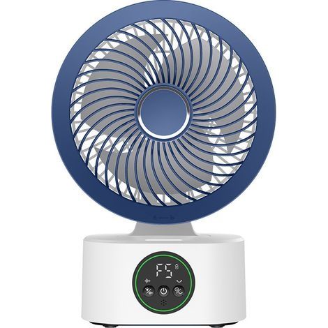 Ventilateur de Table avec Commande VocaleOscillant, Écran, Timer, Mural, USB - (1/2)