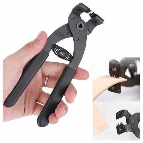 BARKBUSTERS Tenue en cuir puissante coudre le trou de l'outil de poinçon pince pince de serrage pour le bracelet en cuir ceinture selle(4 Prong) (1/5)