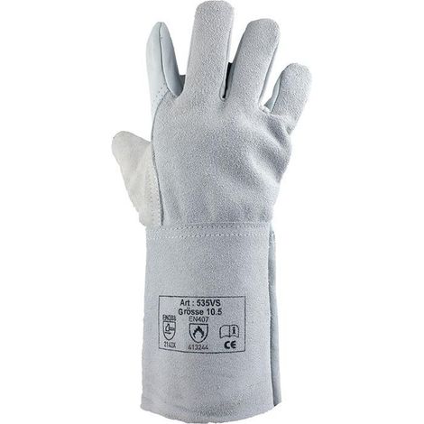 ASATEX guanti  da saldatore  naturali  taglia  10,5  -  535VS (1/4)