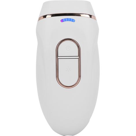 Épilation IPL Femme 5 Vitesses, Appareil Laser Permanent Domicile, Rasoir Électronique Portable, Blanc, Prise UE 100-240V (1/5)