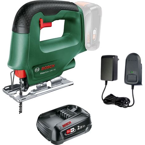 Bosch EasySaw 18v 18V-70 Cordless Jigsaw Power for All 1x2.0Ah Battery & Charger (1/5)