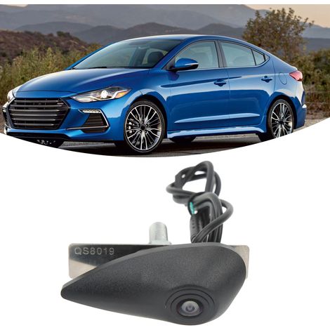 Caméra avant automobile haute définition CCD HD avec vision nocturne, compatible avec Hyundai Elantra, Verna, Solaris, Tucson IX35, Santa Fe, I20, I30, I40 (petite taille : 60,5-68,2 mm) (1/5)