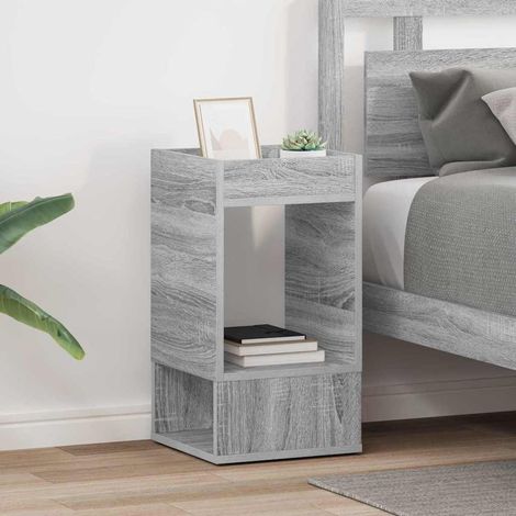 Beistelltisch 2 pcs Graues Sonoma 30 x 30 x 56 cm Holzwerkstoff