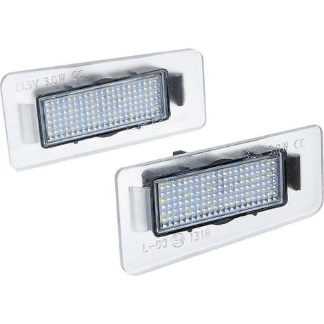 Auto-LED-SMD-Kennzeichenbeleuchtung, kompatibel mit Hyundai Elantra 2011–2012, 2014–2017 (1/5)