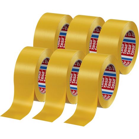 tesa 4169 04169-00058-94 Ruban de marquage au sol tesa® jaune (L x l) 33 m x 50 mm 6 pc(s) (1/3)