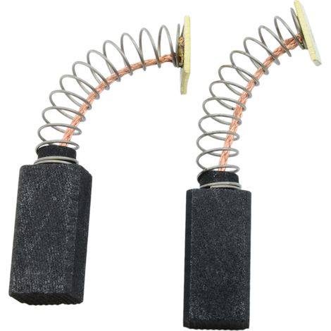 Balais de Charbon pour Black & Decker Tondeuse à gazon LUM - 6x8x16mm (1/2)