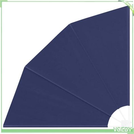 Écran de confidentialité pour balcon - FAFEICY - 42000924 - Bleu marine - 140 x 140 cm - Pliable (1/5)