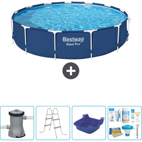 Bestway Steel Pro Rund - 396x84 cm - 5-teilig S22758 (1/4)
