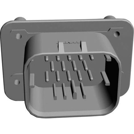 TE Connectivity Barrette mâle encastrable (de précision) série AMPSEAL Nbr total de pôles 14 776261-1 1 pc(s) (1/2)