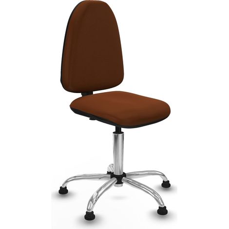 Piqueras y Crespo Silla de escritorio Aýna marrón confortable (1/3)
