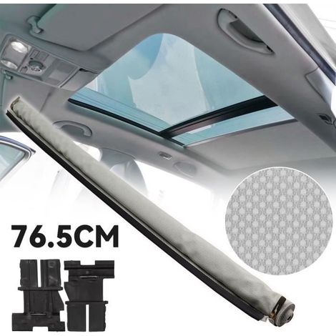 Rideaux de pare-soleil - XUKEY - Pour Audi Q5 VW Golf Tiguan - 76.5cm - Gris - 1 pièce