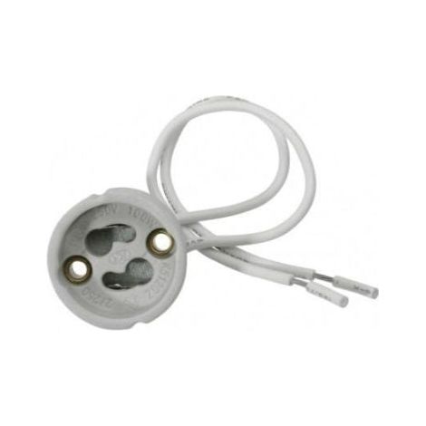 Silamp – Douille GU10 pour ampoule LED – Culot GU10 – Tension 230V – Idéale pour éclairage plafond – Compatible avec spots LED