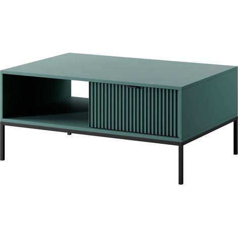 Tavolino: Labrador, Nero, 104 x 46 x 68 cm, maniglie nere (1/5)