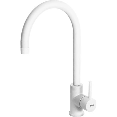 Elleci Cloud. Tipo di beccuccio: Standard, Colore del prodotto: Bianco, Materiale del rubinetto: Keratek. Altezza sopra la superficie di fissaggio (max): 37,2 cm, Distanza tra foro di fi... - MKKCLO96 (1/2)