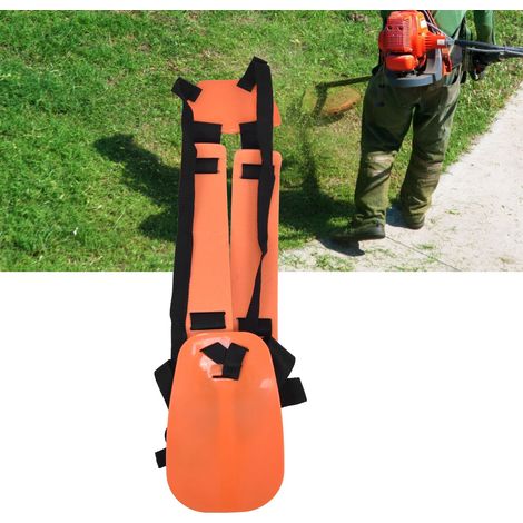 Outils agricoles : tondeuse à gazon, débroussailleuse, bretelles doubles (1/5)