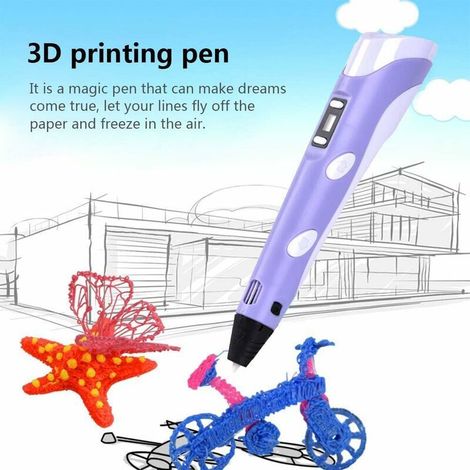 3D-Druckstifte – 3D-Druckstift – 3D-Druckstift kompatibel mit 1,75 mm ABS- und PLA-Rohren (1/5)