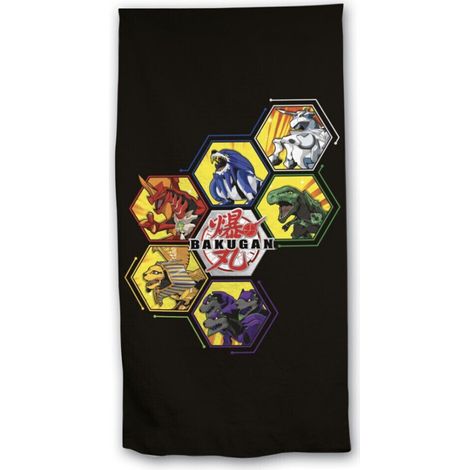 Serviette de plage - Manga Bakugan - 70 cm x 140 cm (1/3)