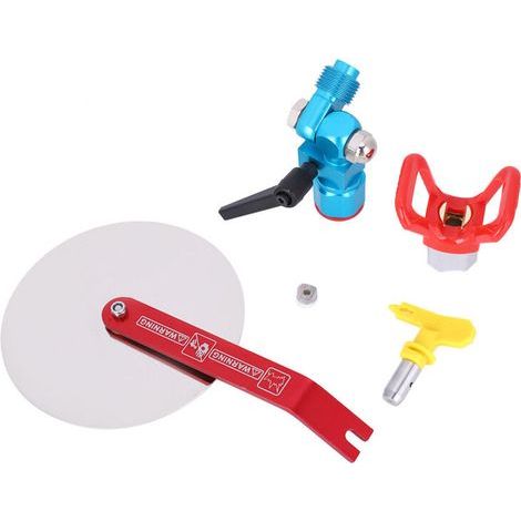 Pulvérisateur de peinture sans air haute pression 5000 psi – guide de pulvérisation avec raccord fileté G7/8 pouces (1/5)