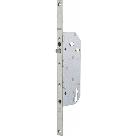 Serrure encastrable à cylindre de dépannage 50mm – Coffre en acier zingué 14,5mm – Réversible sans fouillot – Pour porte d'entrée – Ferco By Thirard (1/5)
