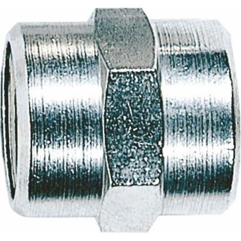 Lem Select – Raccord manchon femelle-femelle 1/4' – Raccord Inox – Filetage plomberie 1/4' – Étanchéité haute pression