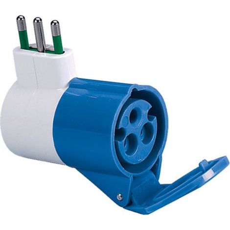 Adaptateur Fanton 73000 de S17 à 1 prise CEE 230V