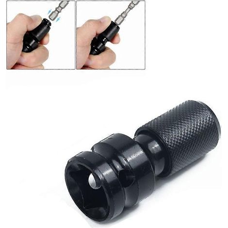 Adaptateur de douille télescopique 1/2 1/4, connexion sous tension (1/4)